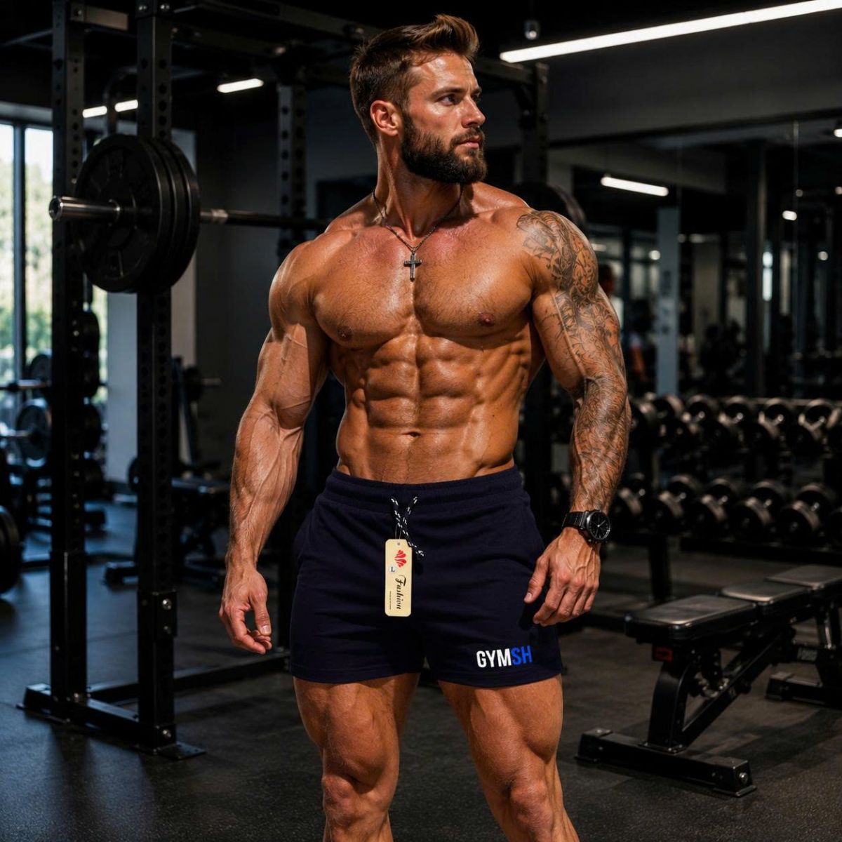 Quần squat nam gymshark