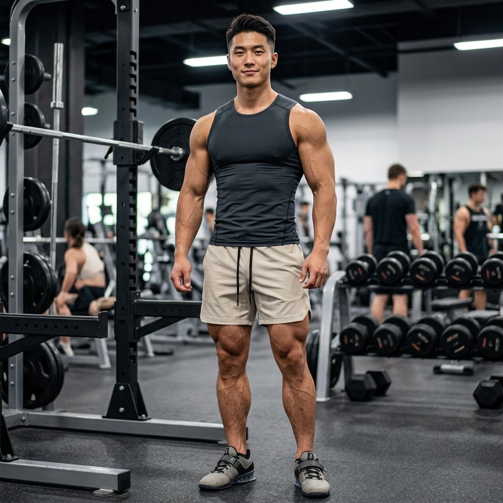 Quần lửng nam ASRV xẻ tà khóa túi