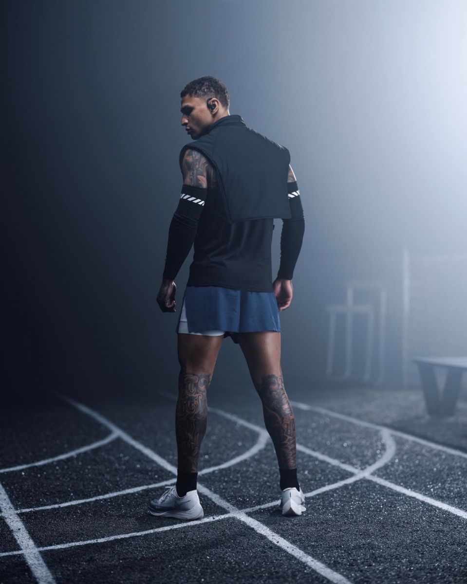 Quần short gym nam 2 lớp 2logo ASRV-DSG 0603