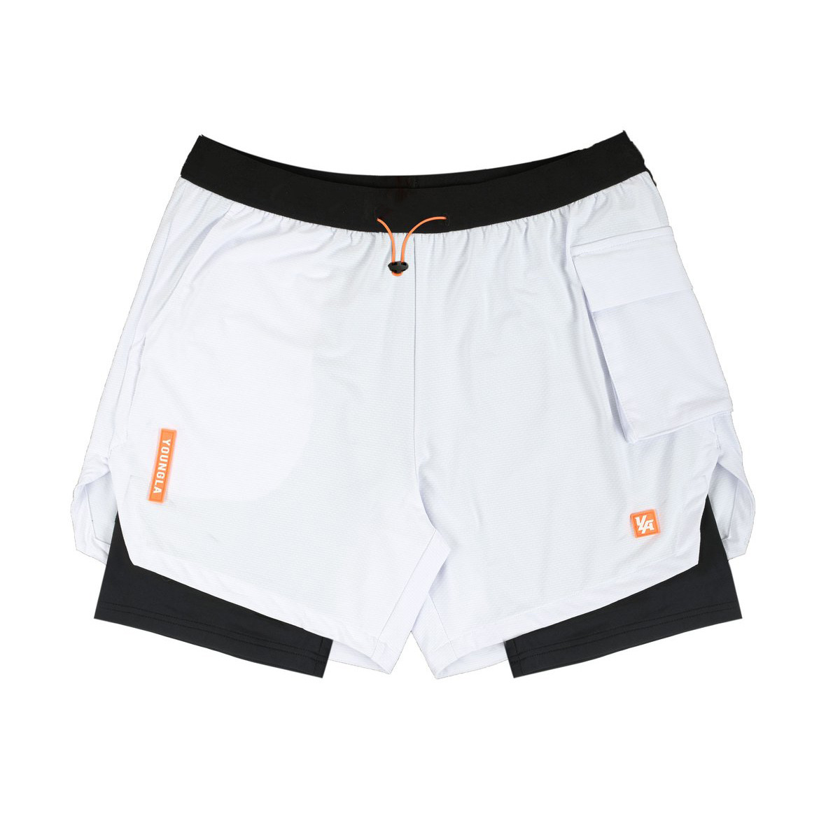 Quần short gym nam 2 lớp YA-DK01