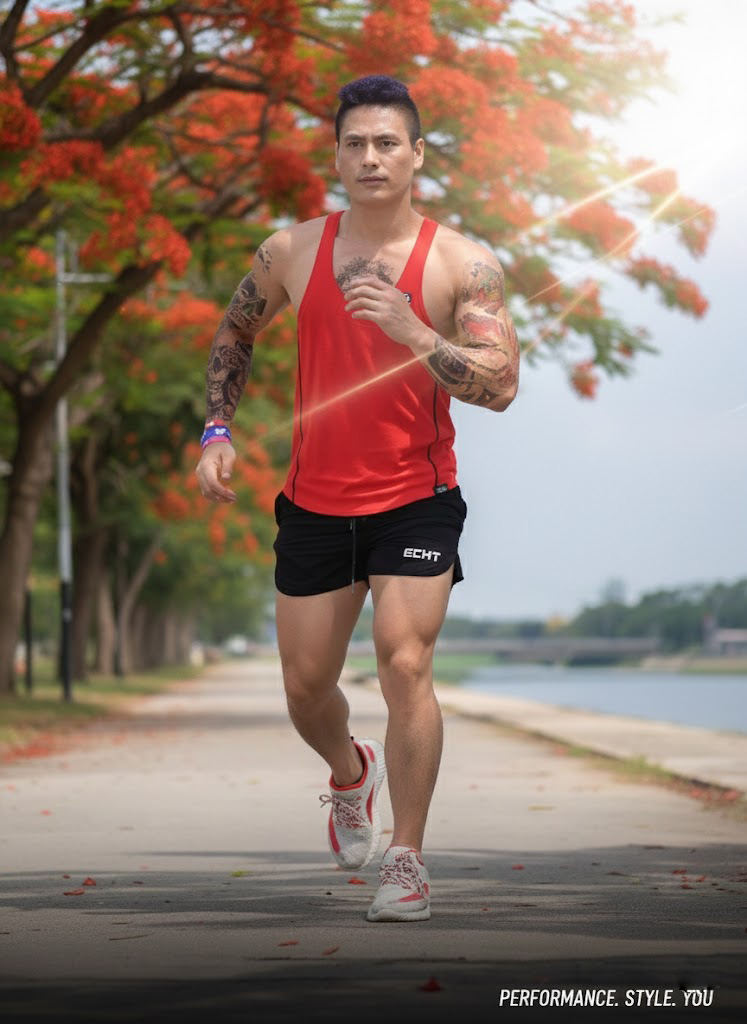 Quần Squat gym nam ECHT