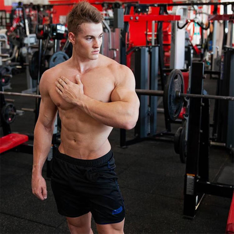 Quần short gym nam GEKM