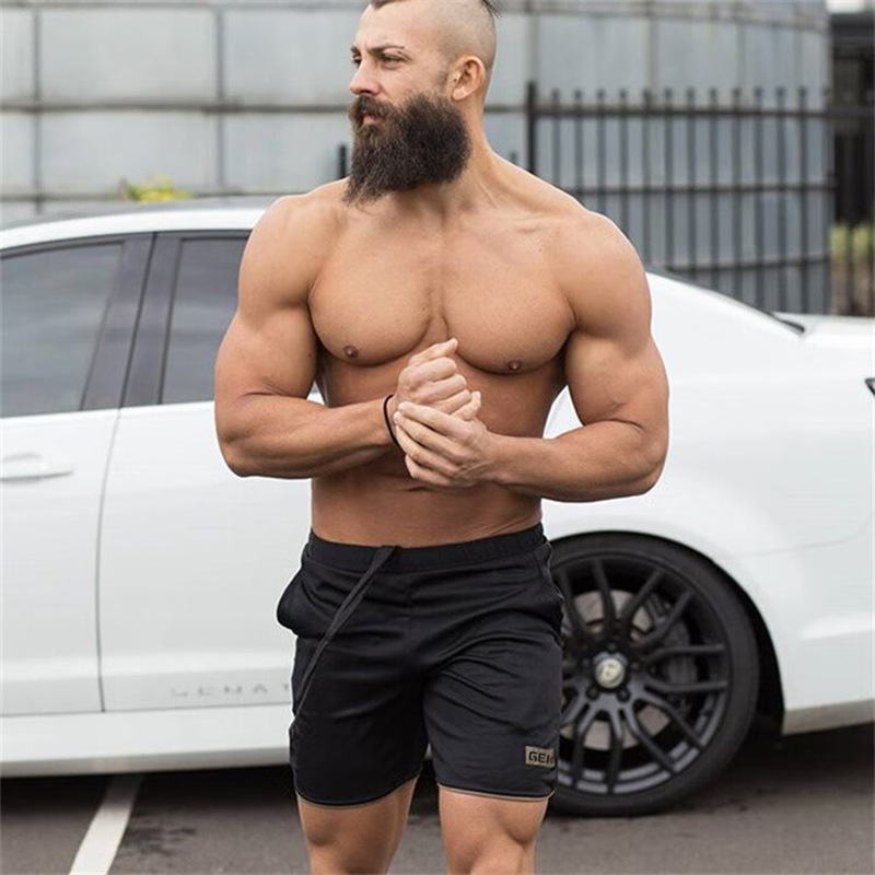 Quần short gym nam GEKM