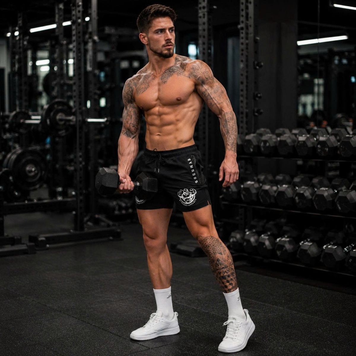 Quần Squat gym nam Gym Ross