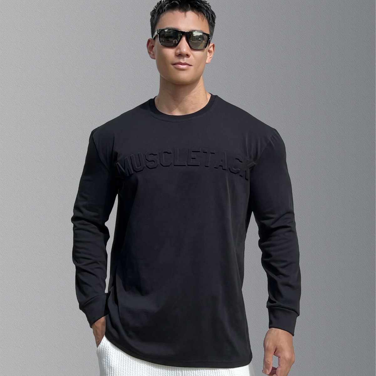 Áo dài tay thu đông nam cao cấp MUSCLETACK