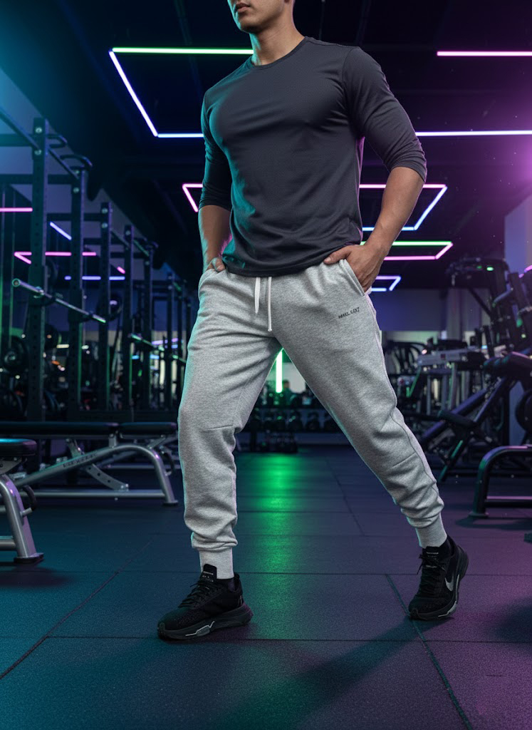Quần dài gym nam ( Quần jogger) MUSC LEAT cao cấp