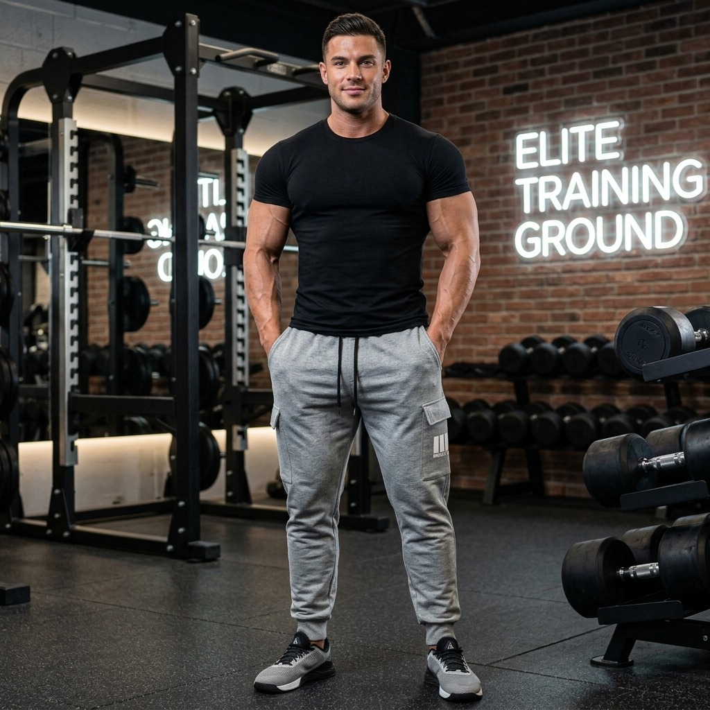 Quần Jogger gym nam Muscle ARM