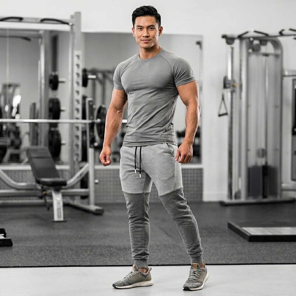 Quần Jogger gym nam ONTHEC nhập