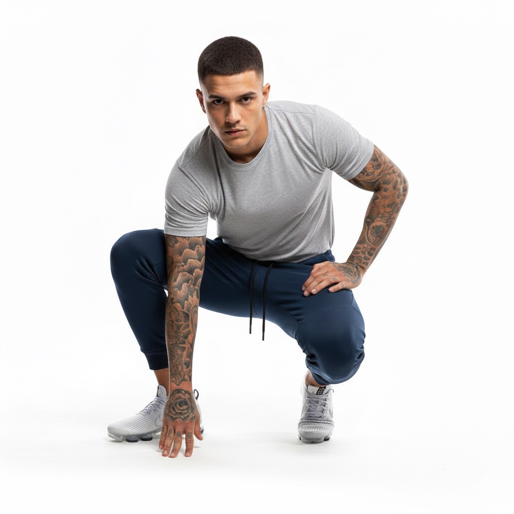 Quần Jogger khóa đùi LYFT