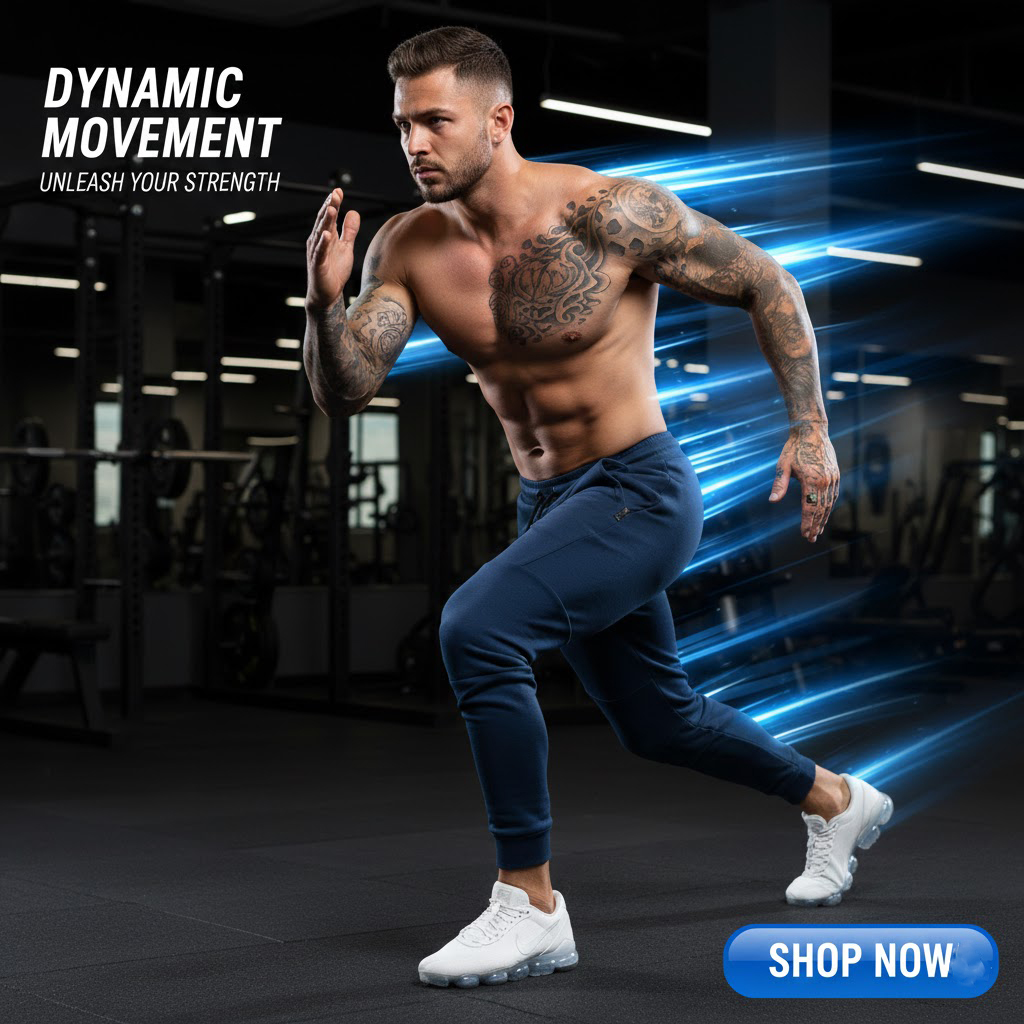 Quần Jogger khóa đùi LYFT