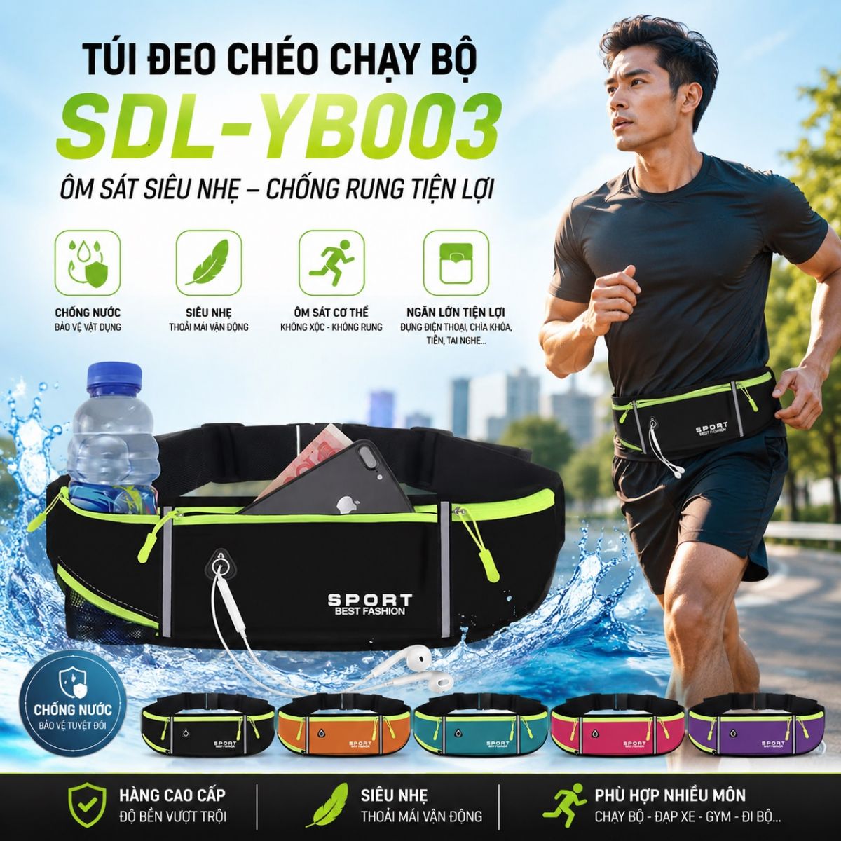 Túi đeo chéo chạy bộ SDL-YB003