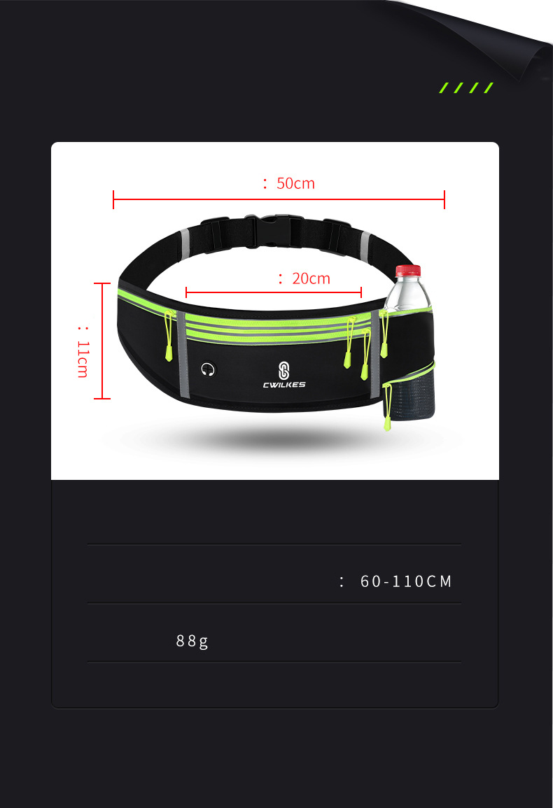 Túi đeo chéo chạy bộ cwilkes SDL-YB012