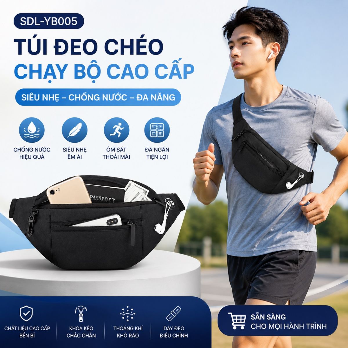 Túi đeo chéo cao cấp SDL-YB005