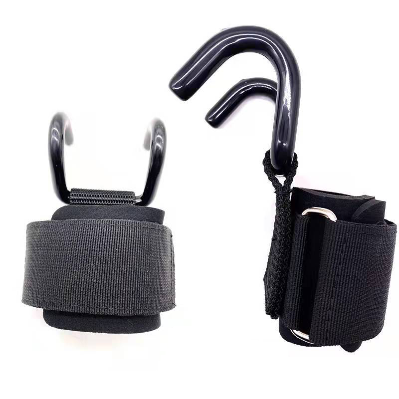 Dây deadlif, kéo lưng có móc sắt đơn Kingfit