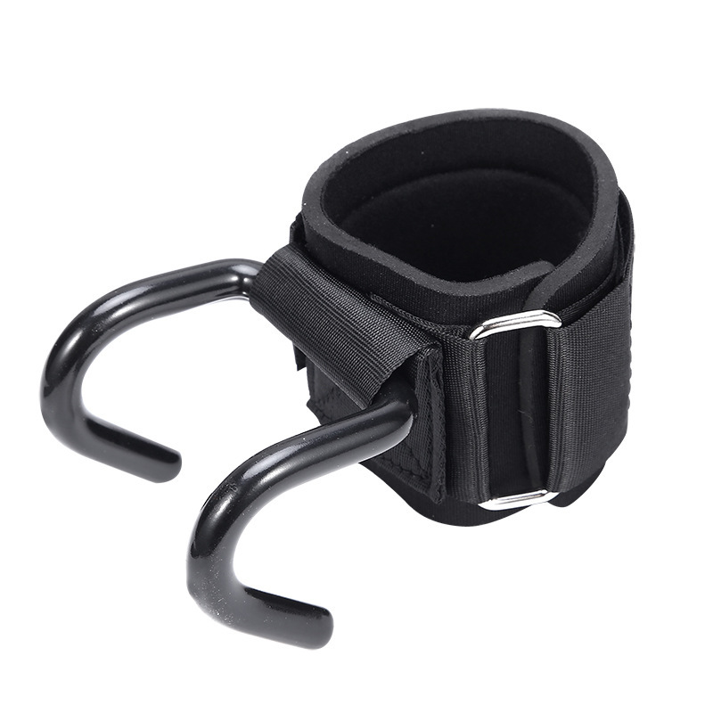 Dây deadlif, kéo lưng có móc sắt đơn Kingfit
