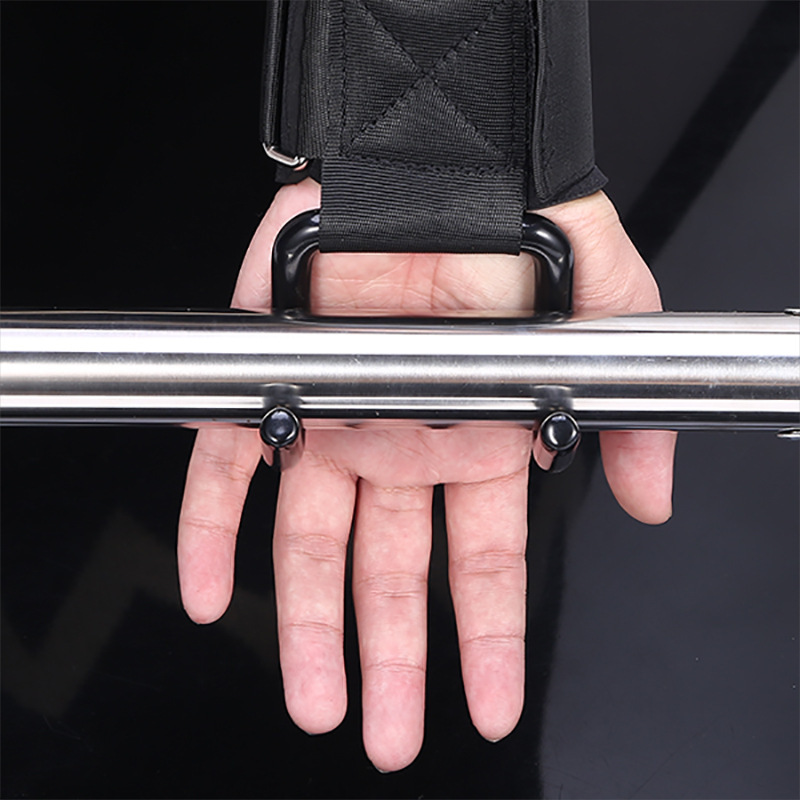 Dây deadlif, kéo lưng có móc sắt đơn Kingfit