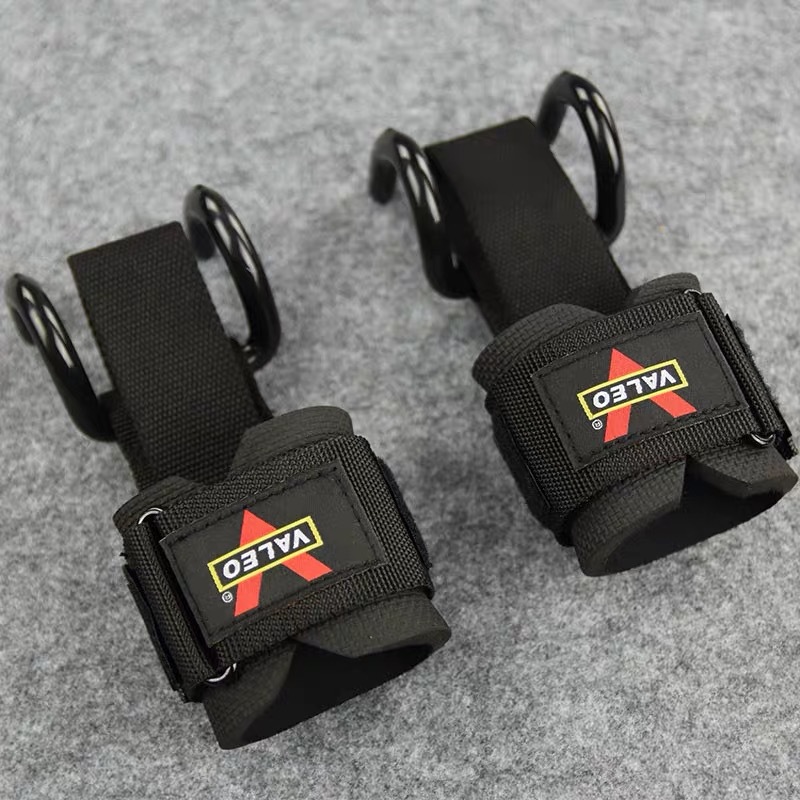 Dây kéo lưng, kéo xô, deadlift, Traps Lifting kèm móc sắt