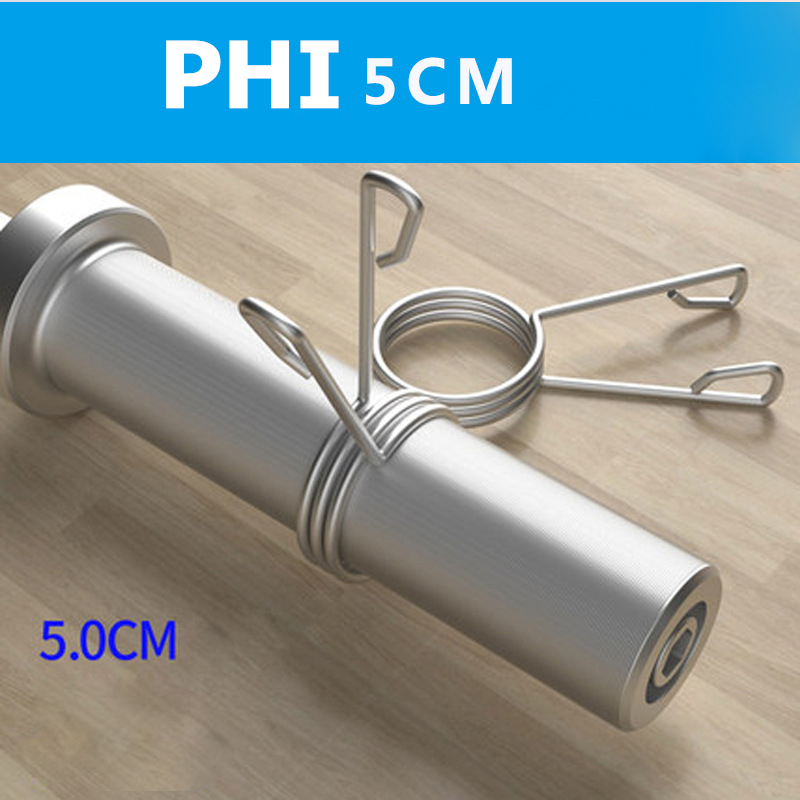 Kẹp khóa tạ lò xo cao cấp Inox phi 5cm