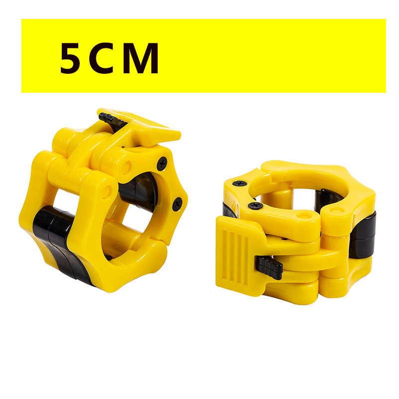 Khóa nhựa đầu thanh tạ 5cm phi 50