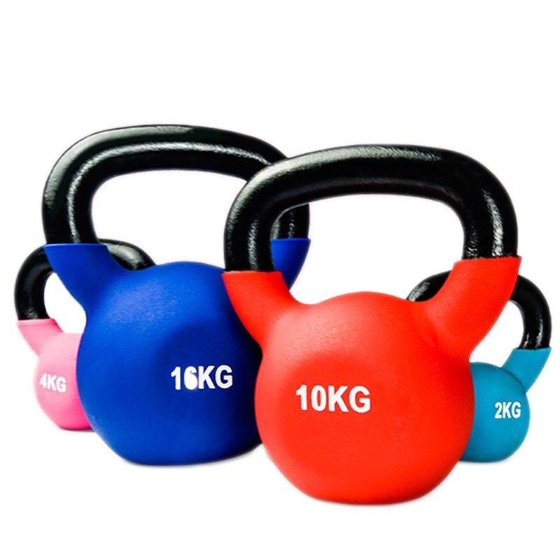 Tạ ấm 10kg tạ chuông tạ bình vôi bọc cao su cao cấp