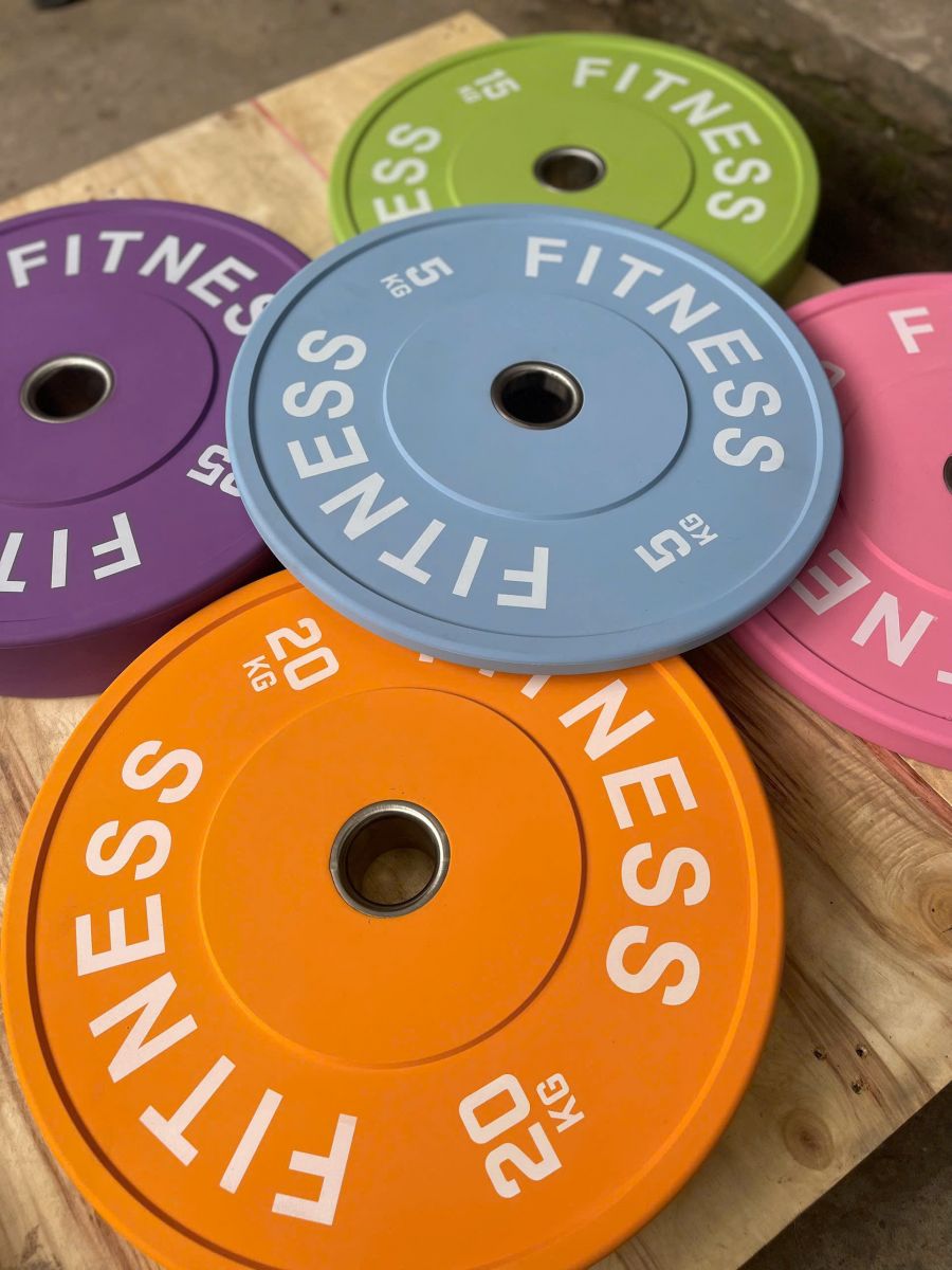 Tạ bánh 10kg màu Gym Fitness