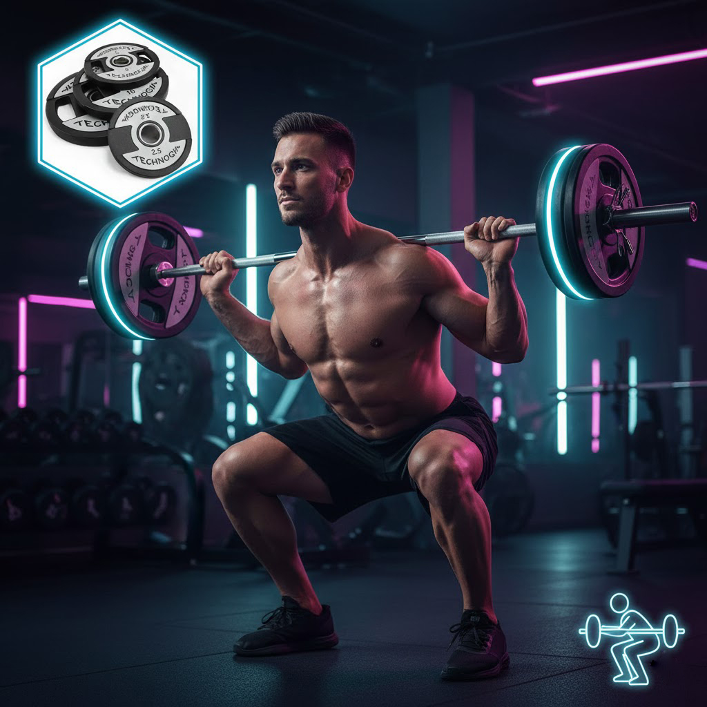Tạ bánh Technogym 5kg