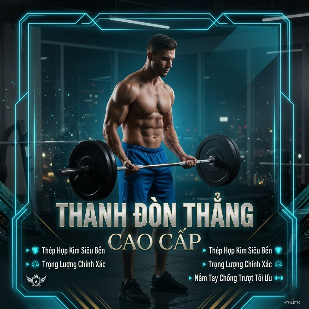 Đòn tạ thẳng carpo 1.2m