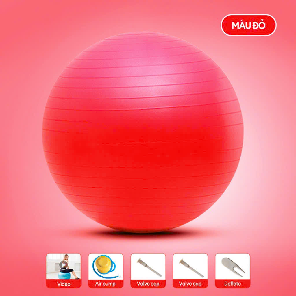 Bóng Yoga Cao Cấp Tặng Bơm