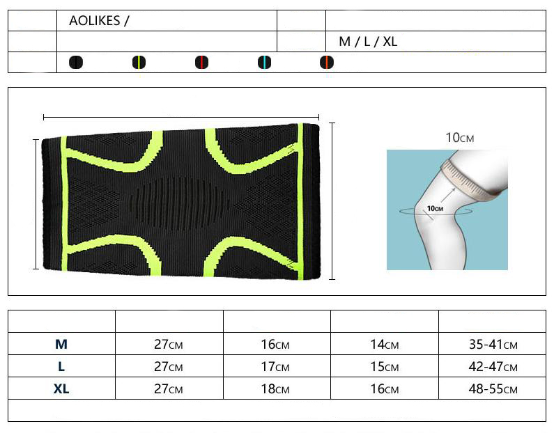 Xỏ Gối AOLIKES CoolFit A7718
