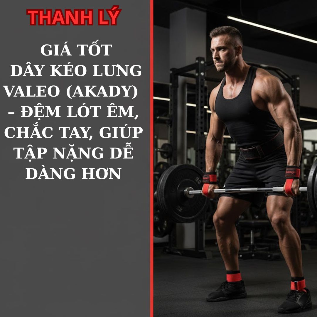 Dây Kéo Lưng Có Đệm Lót Valeo ( Akady)