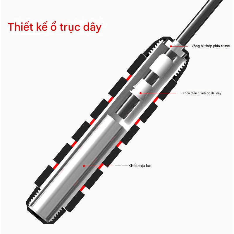 Dây nhảy thể thao tập thể dục rèn lực Eugene