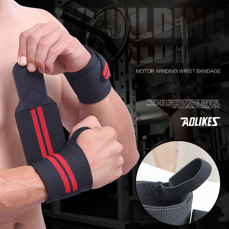 Quấn cổ tay Aolikes 2 sọc chính hãng