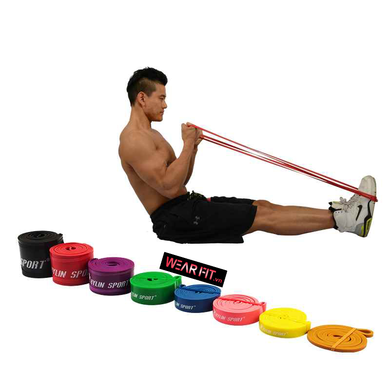 Dây kháng lực đa năng Powerband Aolikes cao cấp 