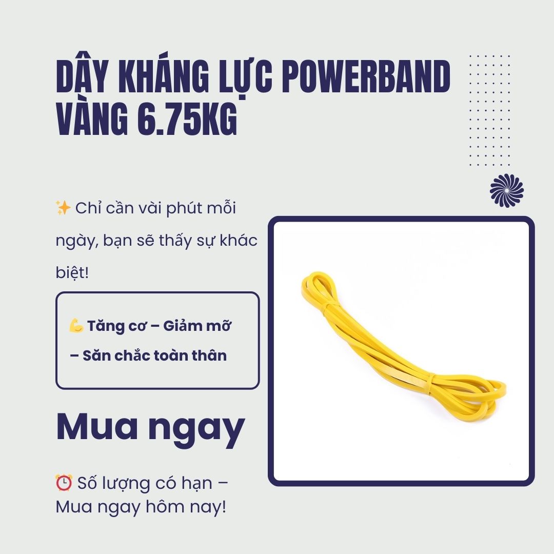 Dây Powerband Latex Thái