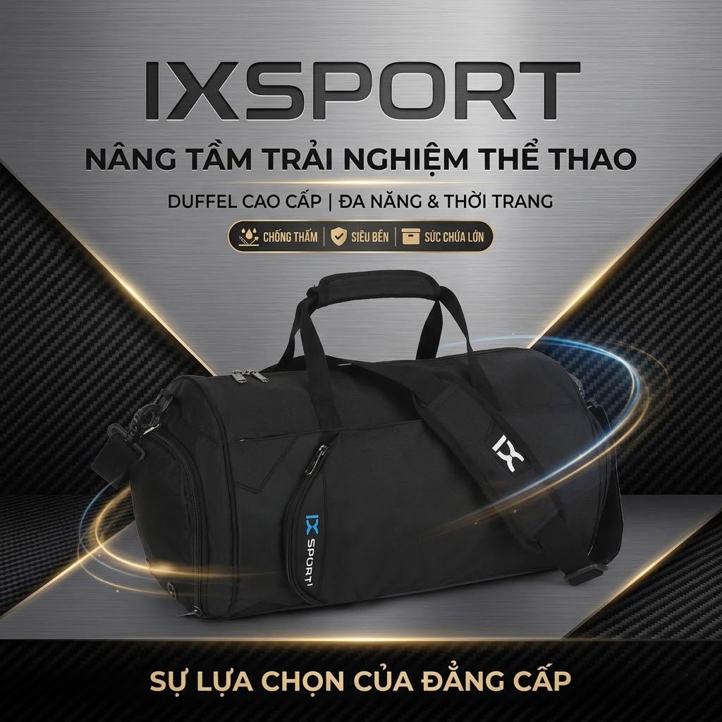 Túi xách gym thể thao INOXTO IX SPORT 8036 cao cấp